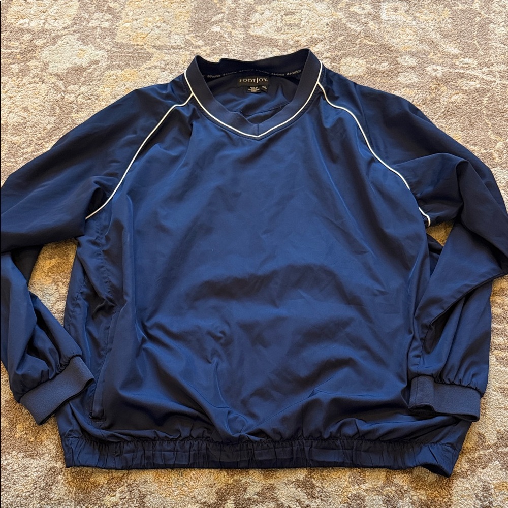 FootJoy Men's Navy Windbreaker Jacket size XXL. Excellent condition